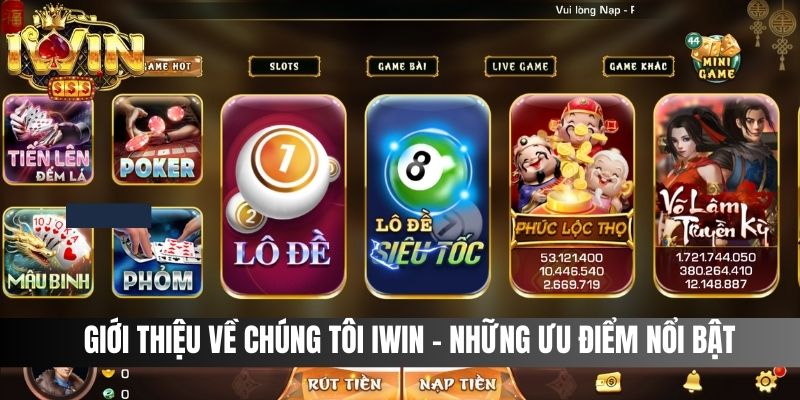 Giới thiệu về chúng tôi IWIN - Những ưu điểm nổi bật
