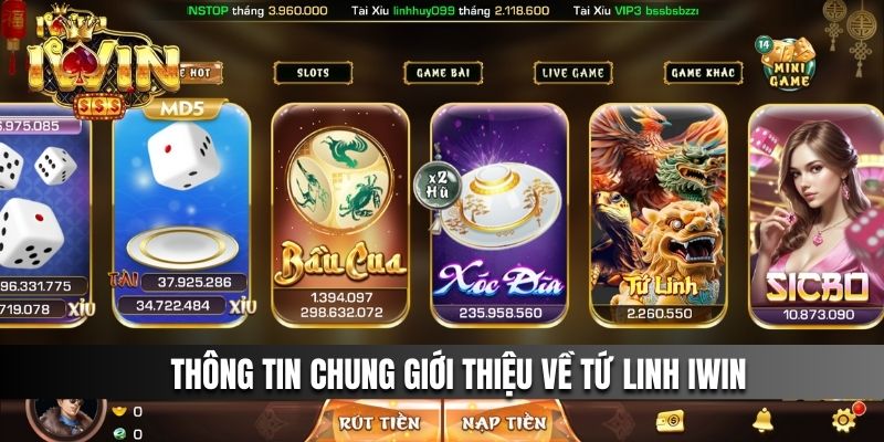 Thông tin chung giới thiệu về Tứ Linh IWIN