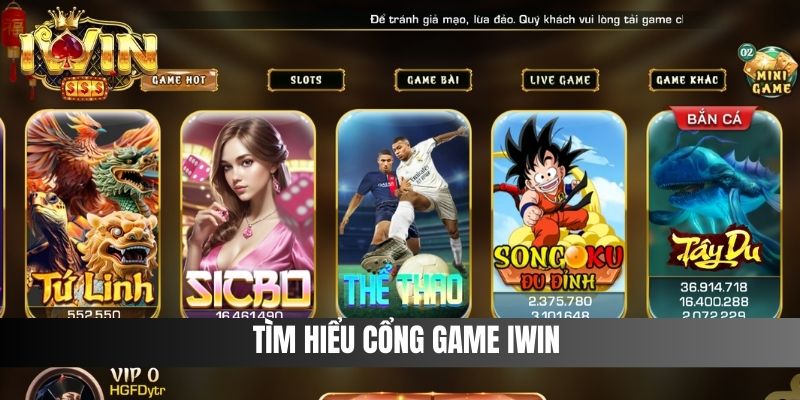 Tìm hiểu cổng game IWIN