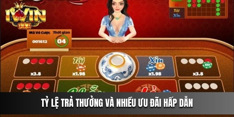 Tỷ lệ trả thưởng Xóc Đĩa IWIN và nhiều ưu đãi hấp dẫn